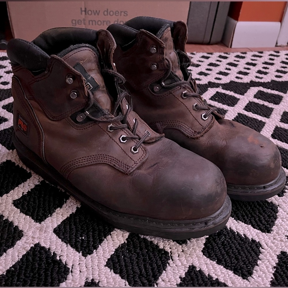 Timberland Pro Steel Toe Boots SZ 13 Men’s